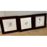 Three signed prints "Flower Fairy" by Clinton Banbury