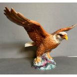 A Beswick figure of a bald eagle, no 1018