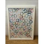 A Rachel Whiteread London 2012 Olympic Games Poster (60cm X 81cm)