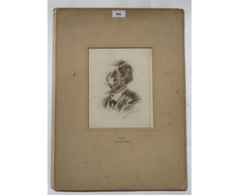 AFTER ANDERS ZORN&nbsp;Etude, print, 24 x 18cm Condition Report:Available upon request