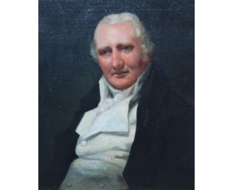 AFTER SIR HENRY RAEBURN&nbsp;Portrait of&nbsp; John Wauchope, head and shoulders, oil on canvas, 45 x 37cm Condition Report:A