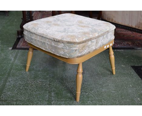 An Ercol footstool