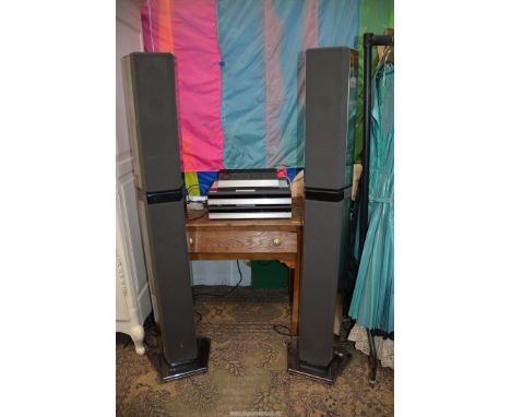 A Bang &amp; Olufsen Stereo System including BeoMaster 5500 Tuner/Amplifier, BeoGram CD5500 Compact Disc Player, Pair of BeoL