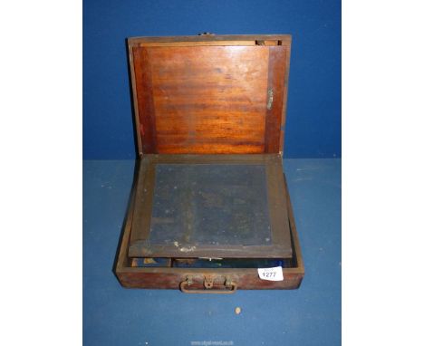 An old Lion Menucator No. 2 model Meneographer screen printer, a/f.