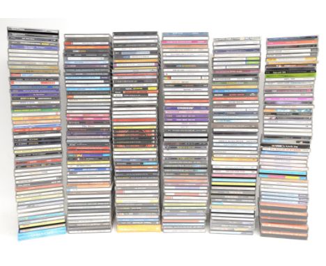 Approx 900 mixed genre CD albums and compilations.  Part of a massive single owner lifetime collection of rock, pop, blues an
