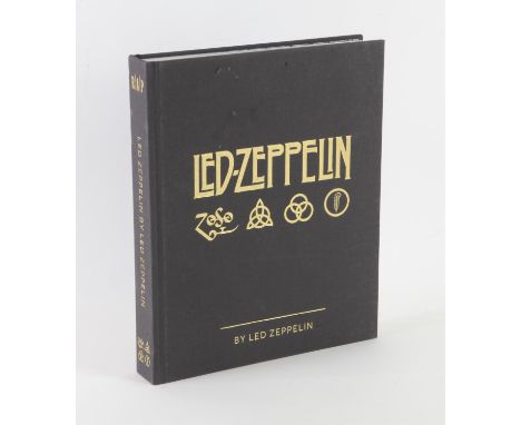 Led Zeppelin Hardcover First Edition illustrated Book from 2018. Condition Report:  Outer cover has a few light marks and cov