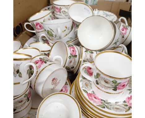 A Royal Worcester, Royal Garden pattern, part service, and assorted ceramics, pictures and prints
