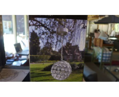 A new boxed Aria boxed solar lamp