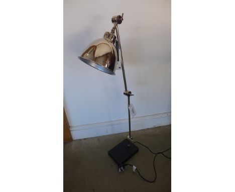 A good quality Culinary Concept chrome desk lamp - new