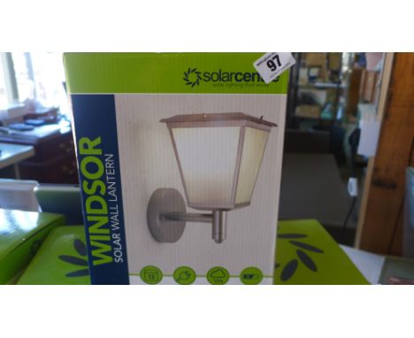 A new boxed solar wall lamp