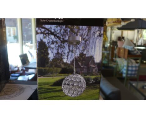 A new boxed Aria boxed solar lamp
