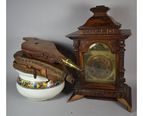 A Mantle Clock for Restoration, Two Pairs of Bellows and a Chamber Pot 