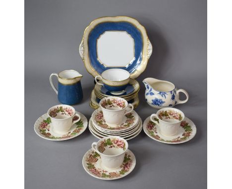 A Collection of Ceramics to Include Part Teaset, Wedgwood Wild Briar Coffee Cans and Saucers Etc 