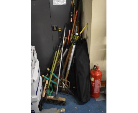 A Collection of Various Garden Tools 
