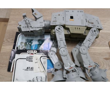 Star Wars: AT-AT Walker, with poster and instructions, no box, appears complete