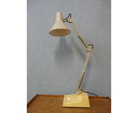 A Thousand and One industrial anglepoise lamp 