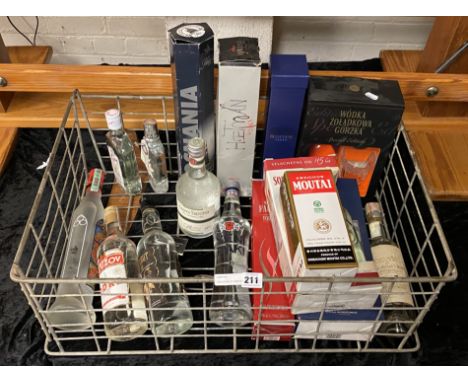 COLLECTION OF VODKA &amp; WHITE SPIRITS