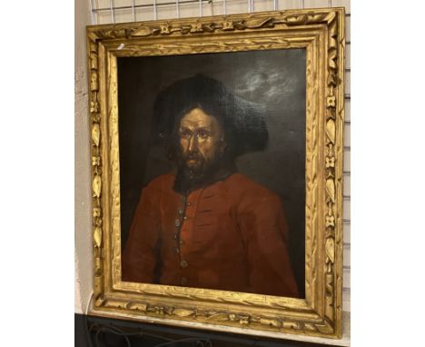 GILT FRAMED PORTRAIT OF A GENTLEMAN