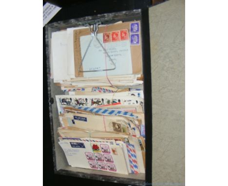 A box containing a large collection of First Day issues and other covers