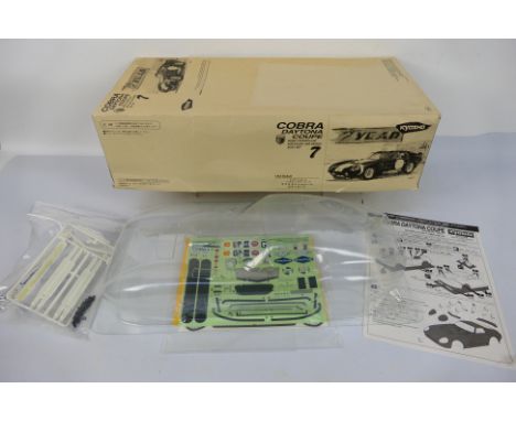 Kyosho - A boxed Kyosho 39613 1:8.8 scale Cobra Daytona Coupe RC 'Nostalgic Car Series' BODY SET 7. The set contains clear bo