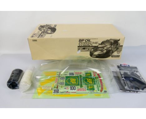 Kyosho - A boxed Kyosho 39556 1:10 scale BP Oil Porsche Turbo RC 'Touring Car Series' BODY SET. The set contains clear body s