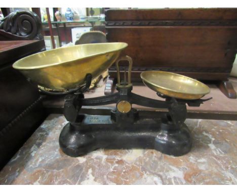 A pair of Libra scales 