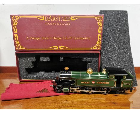 A Darstaed Train De-Luxe vintage 'O' gauge locomotive.