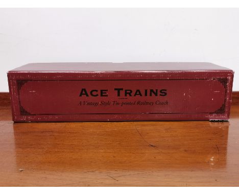An Ace trains "vintage style tin-printed railway coach".