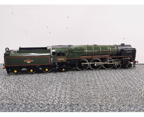 An Ace trains Britannia class locomotive and tender.