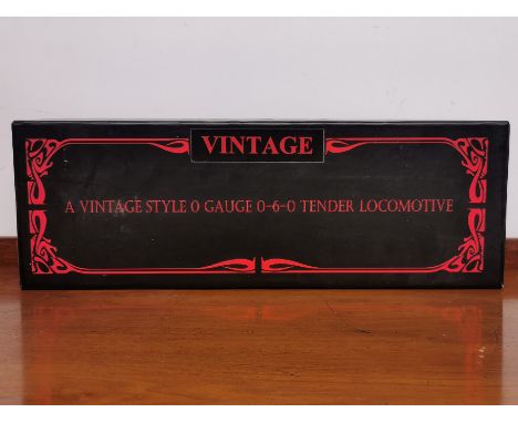 A vintage style 0-6-0 tender locomotive.&nbsp;(Tender only)