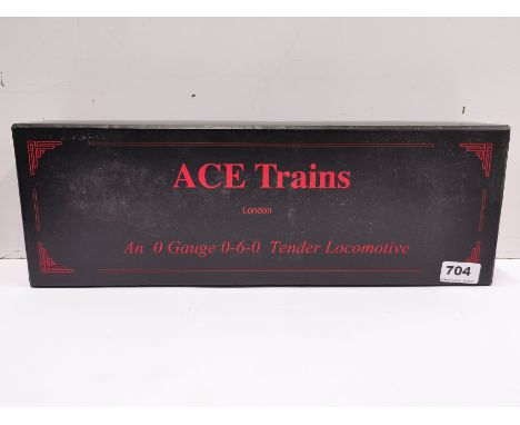 An Ace trains 0-6-0 tender locomotive.