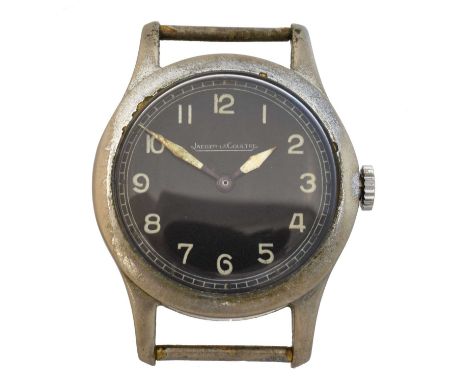 A WWII RAF Jaeger-LeCoultre manual wind wristwatch,   A WWII RAF Jaeger-LeCoultre manual wind wristwatch, cal. 470. the signe