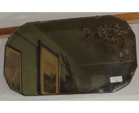 ART DECO wall mirror. 