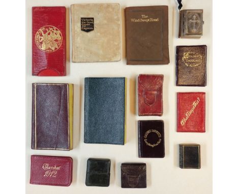 Miniature books. Small Rain Upon the Tender Herb, 4th edition, Religious Tract Society, circa 1830, occasional minor spotting
