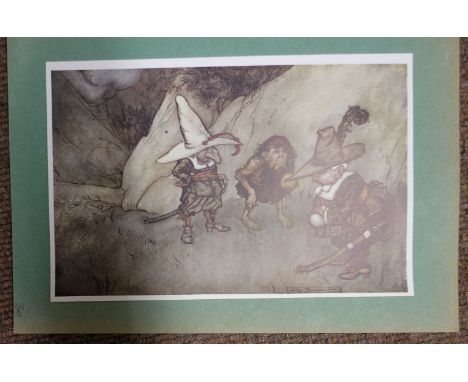 Children's Illustrators. A large collection of approximately 940 illustrations, mostly early 20th century, colour prints, inc