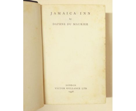Du Maurier (Daphne). Jamaica Inn, 1st edition, Victor Gollancz, 1936, faint ink mark to verso of title and faint square ink m