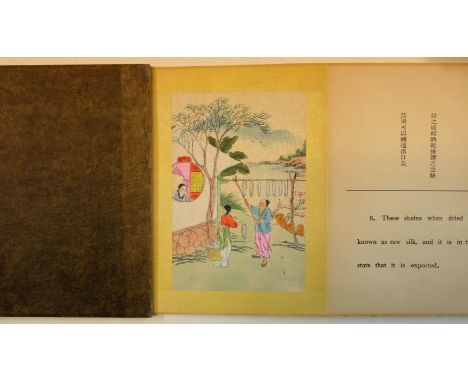 China. [Five Chinese picture books, circa 1950], comprising: Picture Story of Chinese Farming, Picture Story of Silkworm and 
