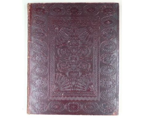 Album. An album of original watercolours and pencil sketches, 1830s, three watercolours, including one on a varnished leaf, f