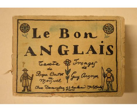 Boutet de Monvel (Roger &amp; Arnoux , Guy). Le Bon Anglais, Paris: Devambez, no date, circa 1918, 12 hand-coloured lithograp