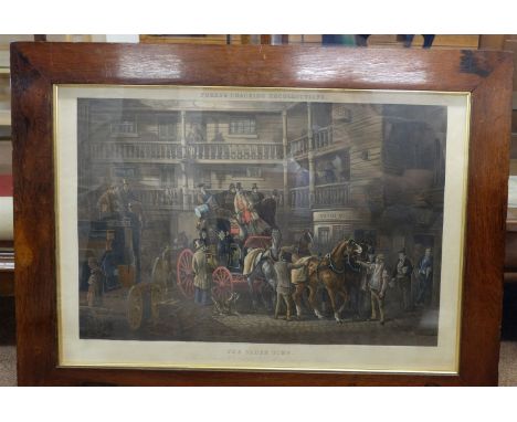 Harris (John). Going to the Moors, Messrs. Fores, 1847 [but 20th century impression], hand coloured aquatint from the Fores's