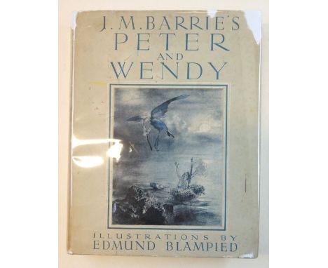 Blampied (Edmund, illustrator). The Blampied Edition of Peter Pan, the Original Text of Peter &amp; Wendy, by J. M. Barrie, H