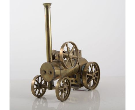 Victorian metal model train set.