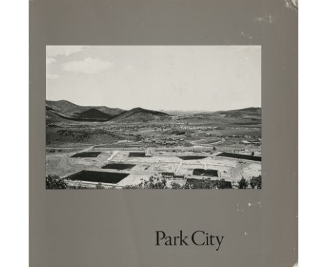   Baltz, Lewis: Park City  Park City. With an essay by Gus Blaisdell. 246 p. With 102 photographs on plates by Baltz. 27,5 x 