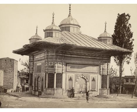   Sebah, J. Pascal and Hippolyte Arnoux: Views of Constantinople  Views of the Ottoman Empire. 1870s-90s. 8 large-format albu
