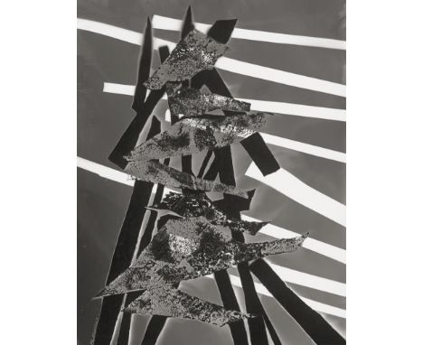   Wendlandt, Kurt: Turmfigur  (Lichtgrafik/Original-Solarisation)  "Turmfigur" (Lichtgrafik/Original-Solarisation). 1959 (?).