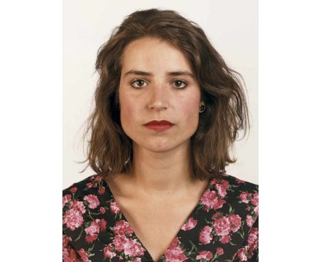   Ruff, Thomas: Portrait (C. Pilar, POR 052)  "Portrait (C. Pilar, POR 052)". 1988. Chromogenic print on Kodak paper. 32 x 24