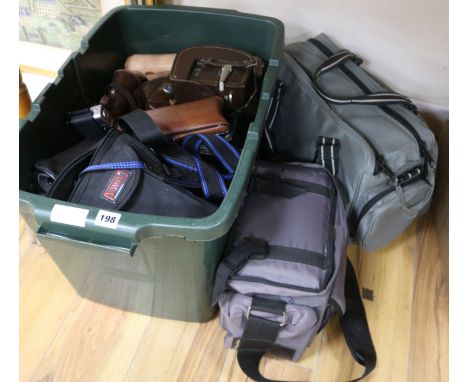 A quantity of camera equipment