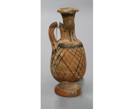 An Etruscan flask height 15cm