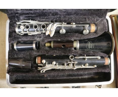 A boxed clarinet