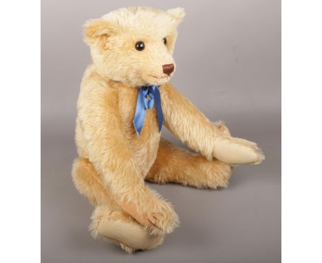 A Steiff 1989 bear, 60cm tall.  